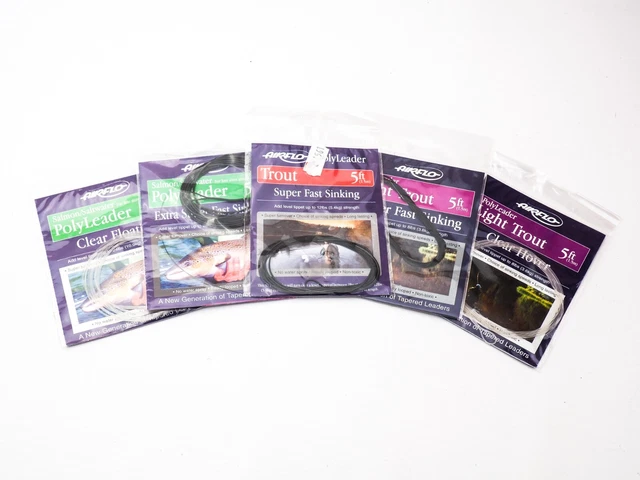 Sharpe's Of Aberdeen Trout Leader - 5.5ft 12lb Polycoated Fly Fishing Leader