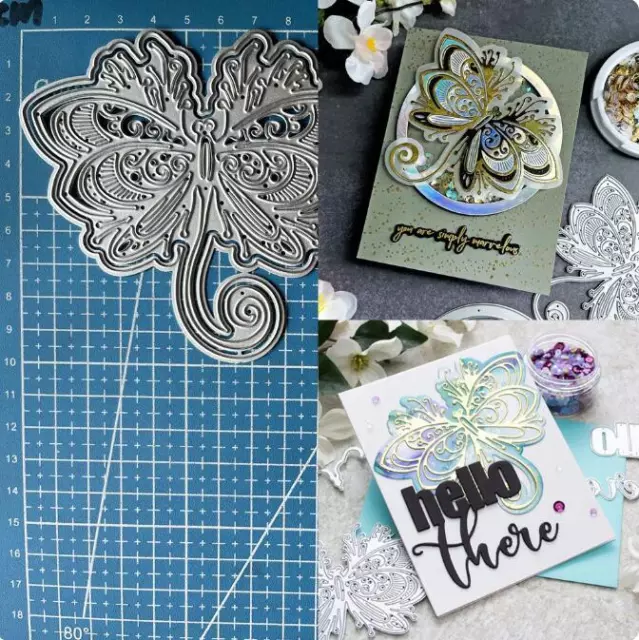 Metal Cutting Dies butterfly Diy Scrapbooking Photo Album Decorative Embossing