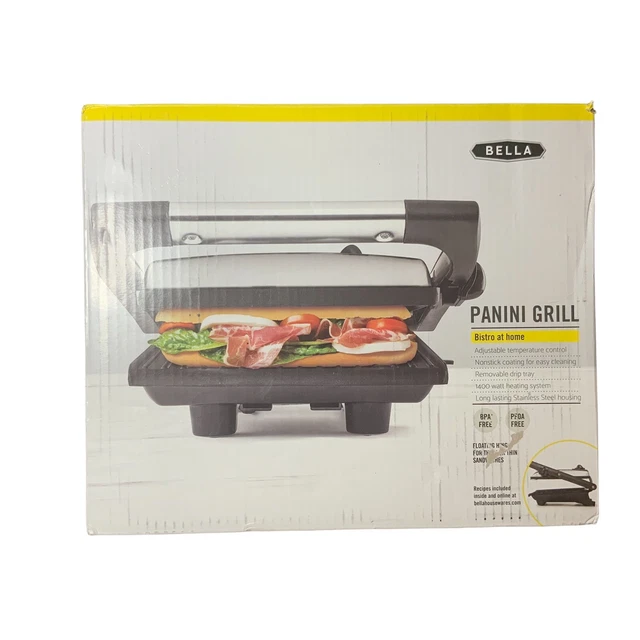 Bella Bistro At Home Panini Grill Model #YDE811