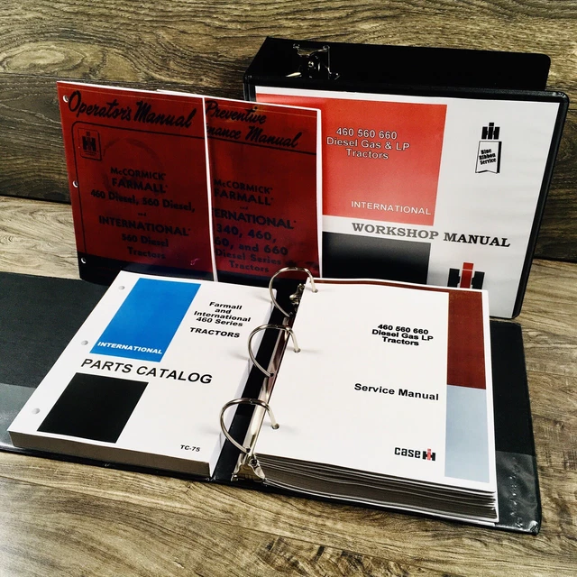 thumbnail image 2 of Farmall B & BN Tractor Service Repair Manual Set - New Printed OEM Quality - Peaceful Creek 2 of 3