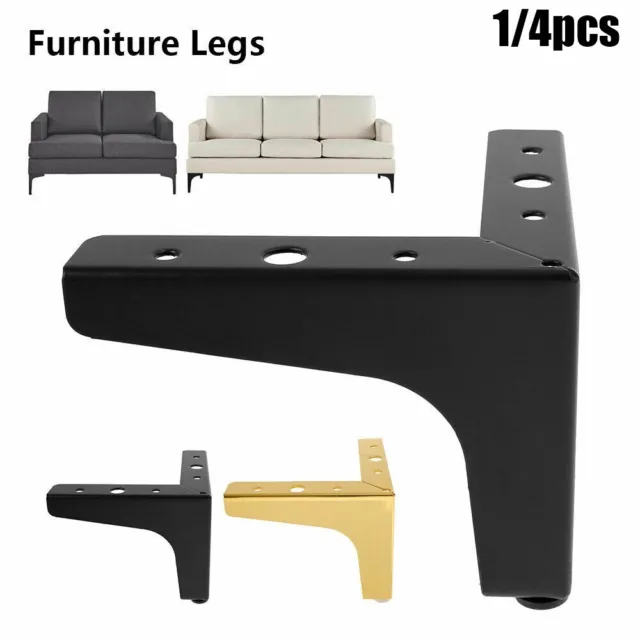 Muebles de armario sofá patas de repuesto pies componentes meta muebles 1/4 pieza