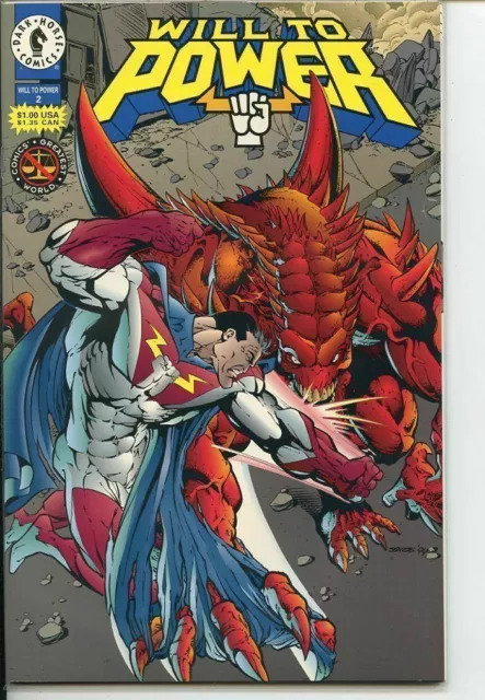 Will To Power #2 Comics Greatest World Dark Horse Comics June Jun 1994 (VFNM)