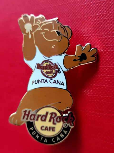 HRC Hard Rock Cafe Punta Cana Classic Bear White T Shirt Tee 2009 LE100 new