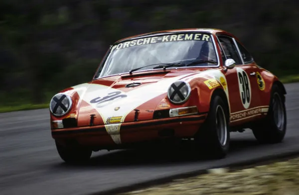 Erwin Kremer Rudi Lins, Porsche 911 S Osterreichring 1971 Old Photo 6