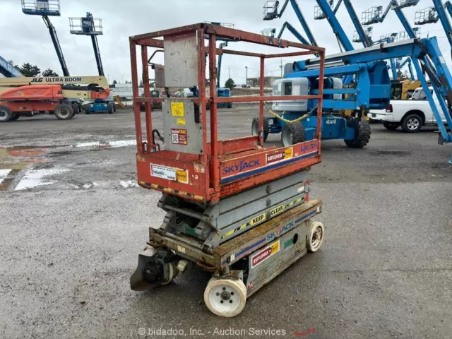 2011 Skyjack SJIII 3219 19' Electric Scissor Lift Man Aerial bidadoo -Repair