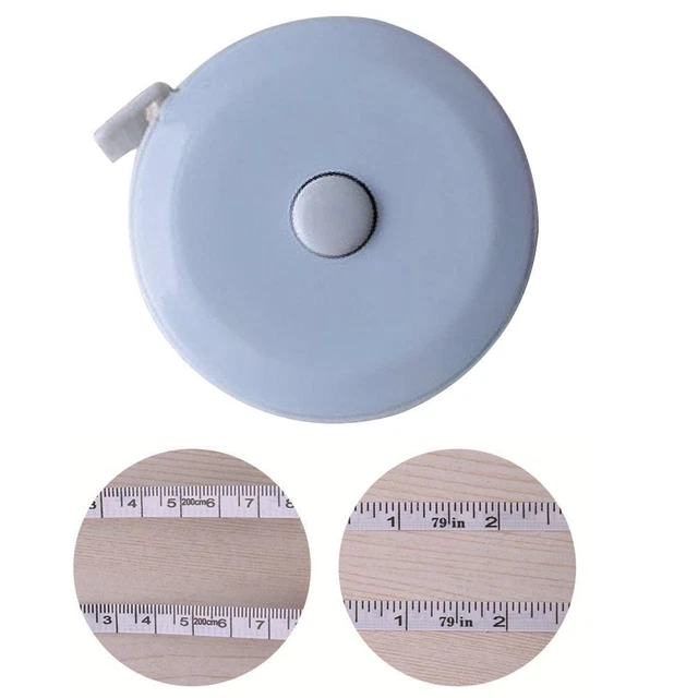 5pcs 2m Retractable Measure Kid Height Size Gauge Measurement Ruler (Blue) 7