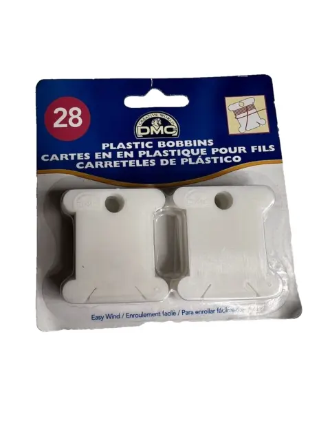 Bobinas de plástico DMC 28