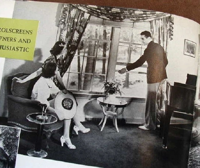 1938 ROLSCREEN Co Catalog ~ PELLA Rolscreens Venetian Blinds Casements Windows