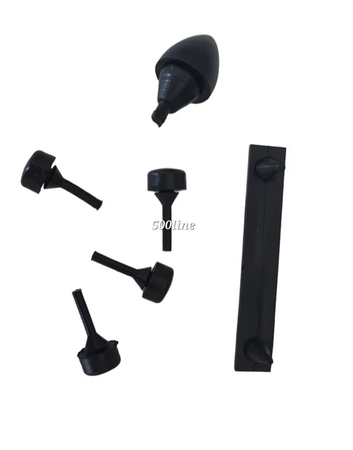 KIT GOMMINI BATTUTA cofano anteriore e posteriore Fiat 600 d'epoca Alta Qualità EUR 18,99 - IT