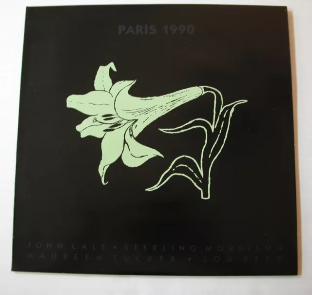 VELVET UNDERGROUND PARIS 1990 Heroin Lou Reed John Cale Vinyl Record Album EX