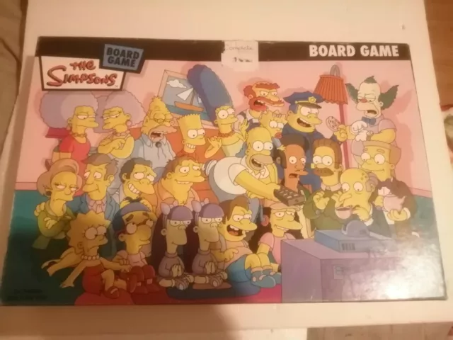 The Simpsons Board Game - Winning Moves 2004 - Complete *FAB CONDITION* - Photos