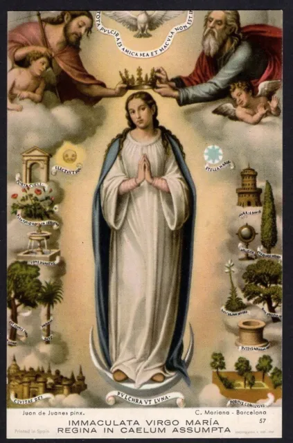 Santino de la Madonna image pieuse holy card estampa