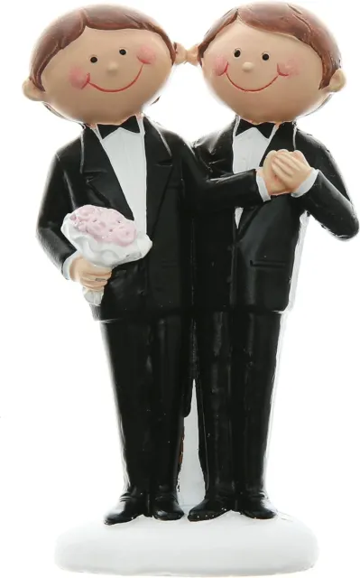 Figurine Mr & Mrs, couple de mariés H/F 10cm