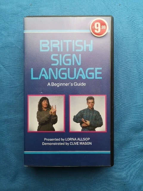 BRITISH SIGN LANGUAGE - A Beginner's Guide (VHS/H) £7.99 - PicClick UK