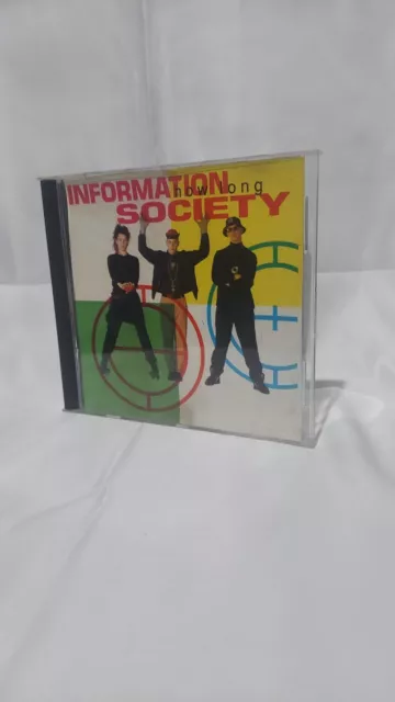 INFORMATION SOCIETY How Long 1990 REMIXES 90s CD extended synth pop