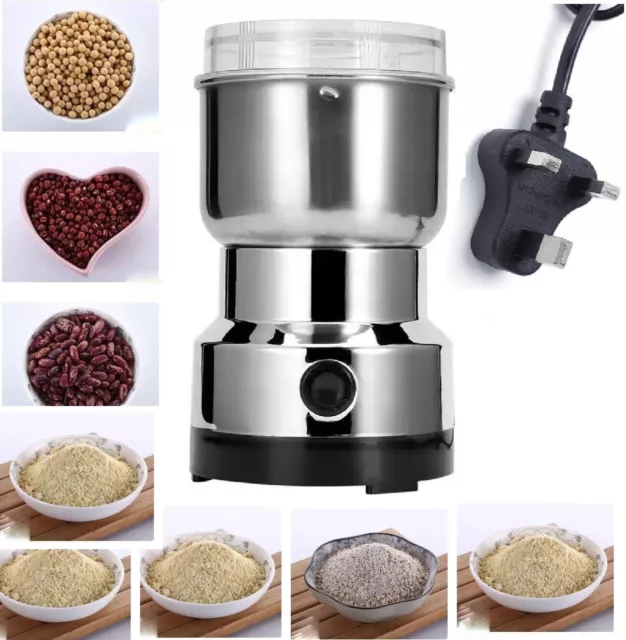 4Blade Electric Coffee Grinder Grinding Milling Bean Nut Spice Matte Blender Dry