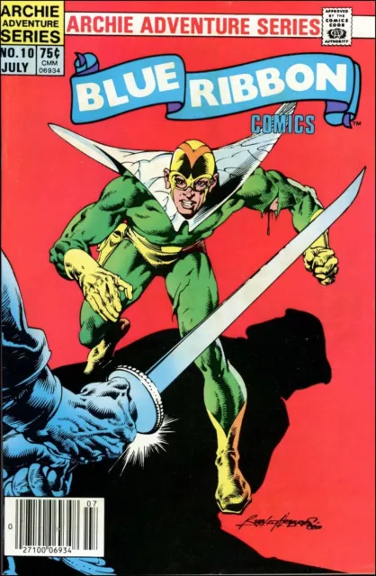 Blue Ribbon Comics Vol 2 #10 - July, 1984 - The Fly: Slide Rule's Challenge!