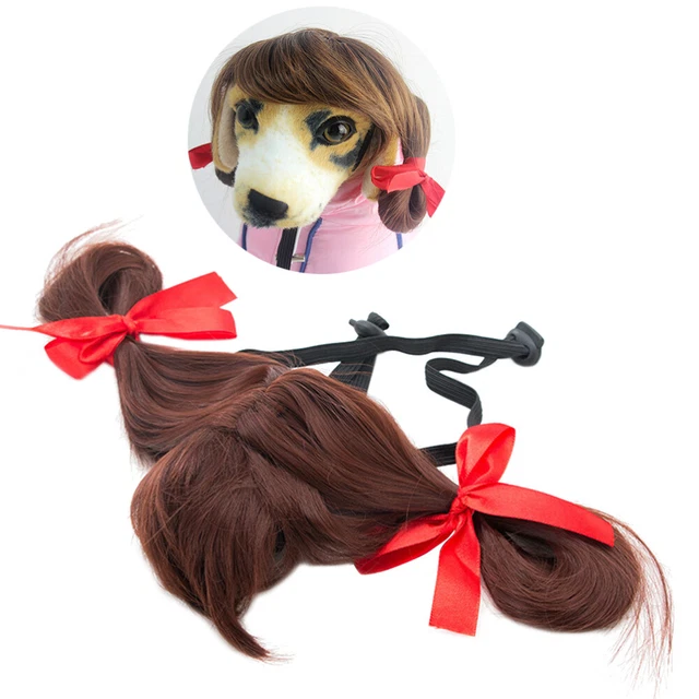 Haustier Lustige Perücke Hund Cosplay Perücke Cosplay-Perücke