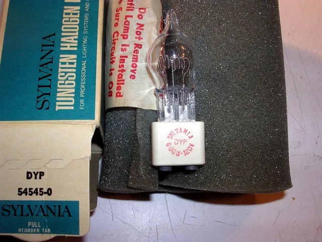 NEW  SYLVANIA  Projector Lamp DYP  600W  120V