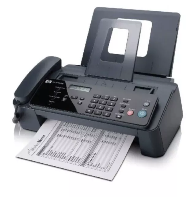 NEW HP 2140 FAX MACHINE /w PHONE (PLAIN PAPER) 3