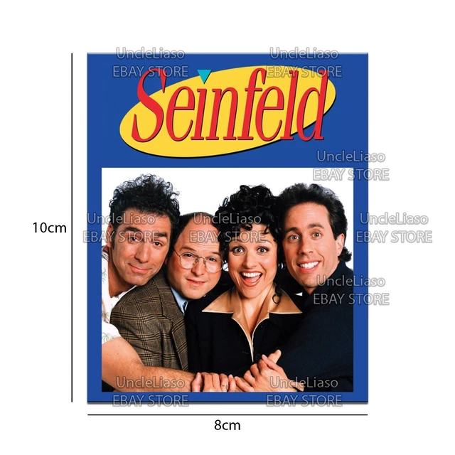 Seinfeld Magnet 8X10cm Photo Poster Sitcom Jerry Kramer Elaine George Costanza