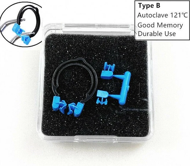 2pcs/kit Dental Sectional Contoured Matrices Clamps Wedges Matrix Band Ring Clip