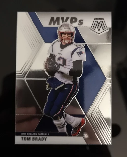 2020 PANINI MOSAIC MVP Tom Brady 298 New England Patriots comme neuf