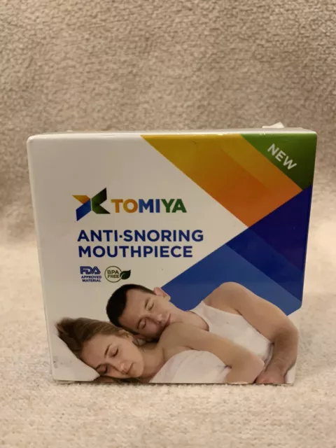 Tomiya Anti Snoring Mouthpiece FDA Approved BPA Free NEW