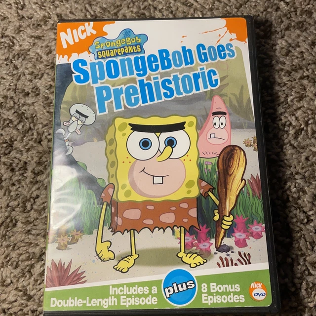 PANTALON CARRÉ BOB l'éponge de Nickelodeons, peluche 4 pouces cubes