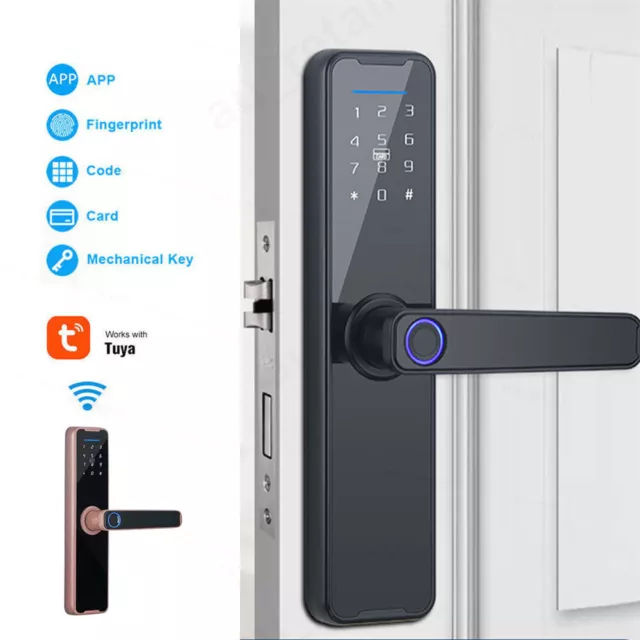 Bluetooth/WIFI Digital Smart Door Lock Electronic Fingerprint Password Key Lock