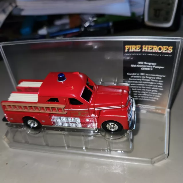 Corgi Fire Heroes Seagrave Sedan Pumper, San Francisco F.D.