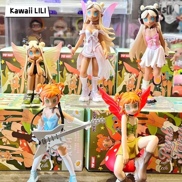 POP MART Peach Riot Punk Fairy Series Confirmed Blind Box Figure Hot Toys Gift