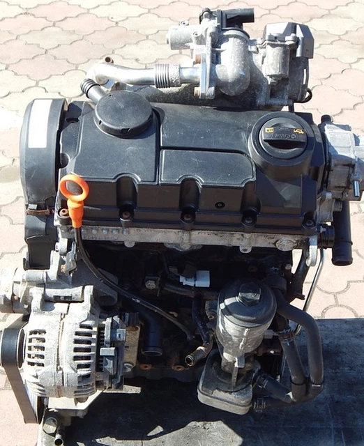 MOTEUR VOLKSWAGEN 1.9 Tdi BRS T5 Transporter, Multivan Env. 69000Km ...