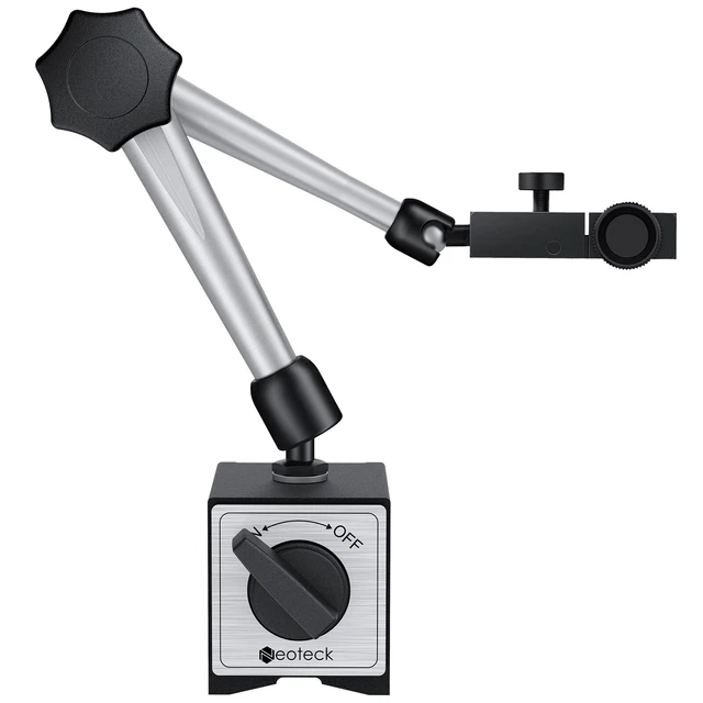 Neoteck 176lbs Magnetic Base Stand For Digital Dial Indicator DTI Gauge Measure