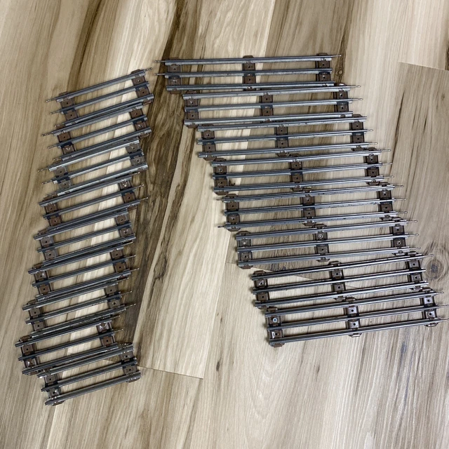 Lionel 6-65038 O27 Standard 8 Straight Track Section