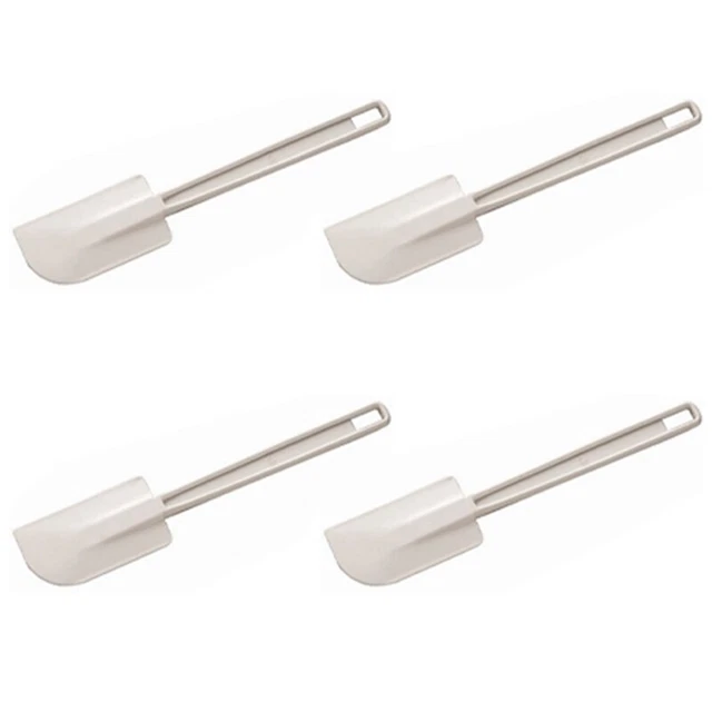 4X Rubber Ended Spatula 16in 405mm Kitchen Baking Mixing Turner Utensils,Wh R9G2