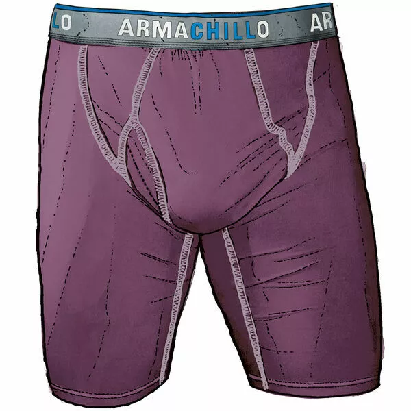 DULUTH MENS ARMACHILLO Cooling Extra Long Boxer Briefs Blackberry Wine  83736 $36.54 - PicClick