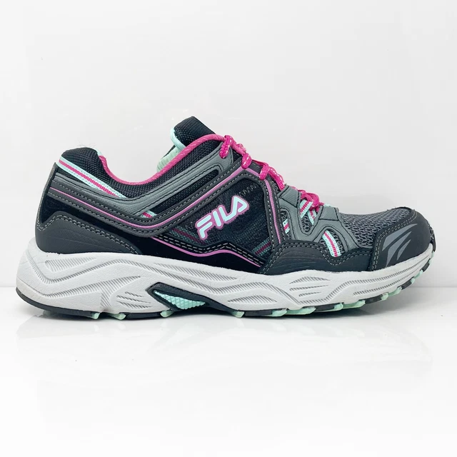 Fila Womens Vitality 5SH40254-057 Gray Running Shoes Sneakers Size 8