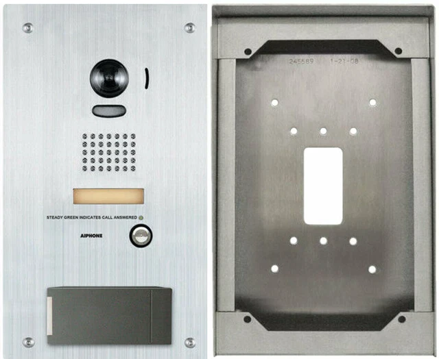 New Aiphone IS-DVF-HID-I (With iCLASS® reader) & Aiphone SBX-ISDVFP Mounting Box