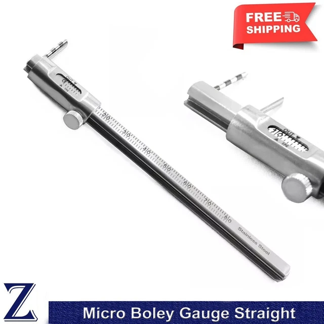 Orthodontic Boley Gauge Dental Vernier Measuring Caliper Dentist - Foto 8