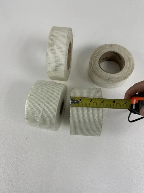 2 In , 3 In ADHESIVE FIBERGLASS DRYWALL SHEETROCK JOINT TAPE MESH  LOT