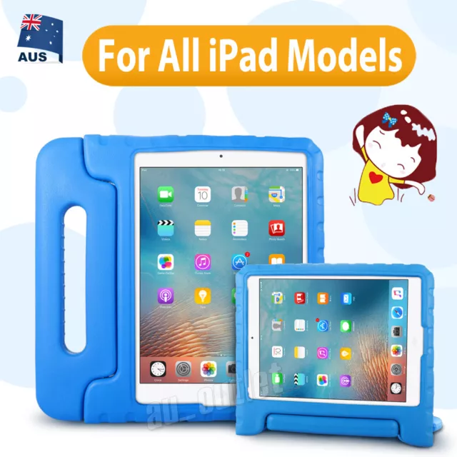 iPad 2 3 4 5 6 7 8 9 Gen PRO Air Mini Kids EVA FOAM Shockproof Case Cover