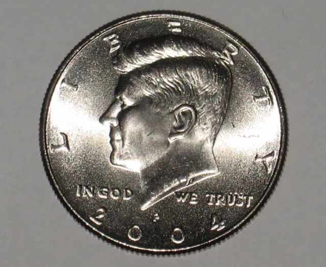 2004-P John F Kennedy Clad Half Dollar Choice BU Condition From Mint Set