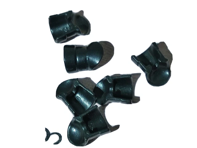 PLAYMOBIL Pezzi Sciolti: 6 Bracciali/Pugni Marroni Per Romani, Medievali, Vikinghi - Foto 6