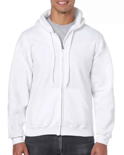 Gildan Heavy Blend Adult Full Zip Hooded Sweatshirt