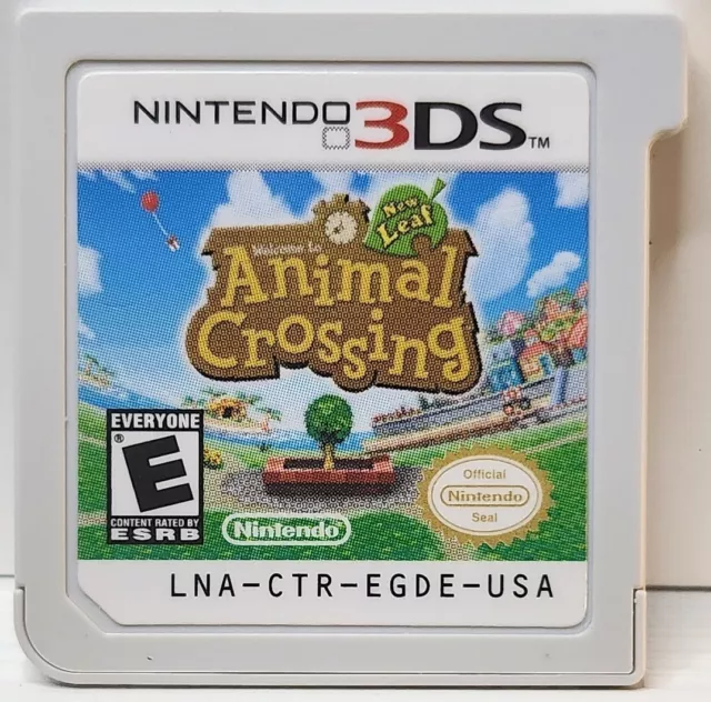Animal Crossing: New Leaf (Nintendo 3DS, 2013) Cartridge Only FREE SHIPPING 🇨🇦