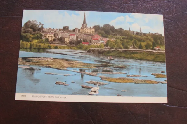 Ross-on-Wye from the River - A Harvey Barton Card