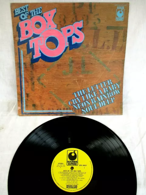 The Box Tops, The Best Of The Box Tops, 1971, Very Good Condition