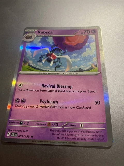 RABSCA - 099/193 - Reverse Holo - Paldea Evolved PAL - Mint