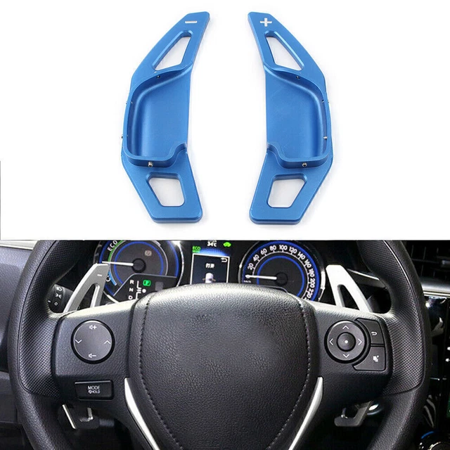 Estensione cambio paletta volante blu per Toyota Camry 2012-2017/RAV4